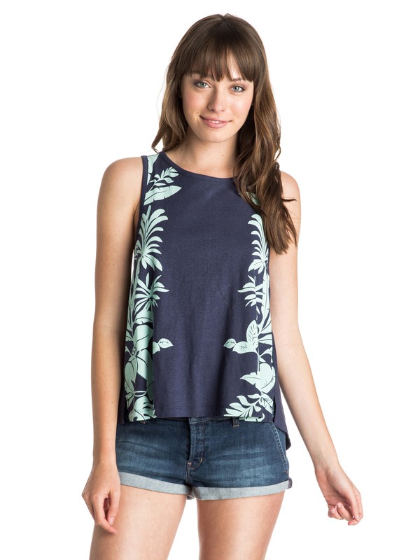 roxy, Jungle Heat Muscle Tank, ECLIPSE (btc0) 0 Jungle Heat Muscle Tank ARJZT03569 Roxy