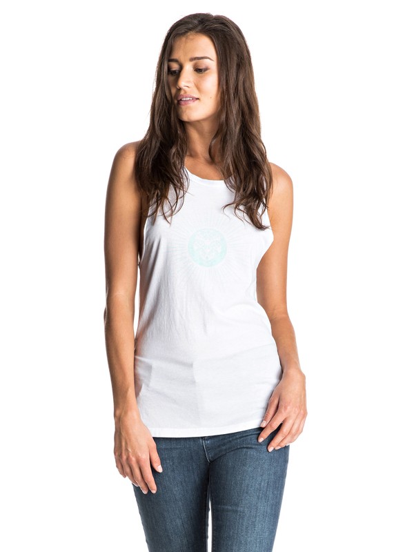 roxy, Casablanca Muscle Tank, SEA SALT (wbb0) 0 Casablanca Muscle Tank ARJZT03977 Roxy