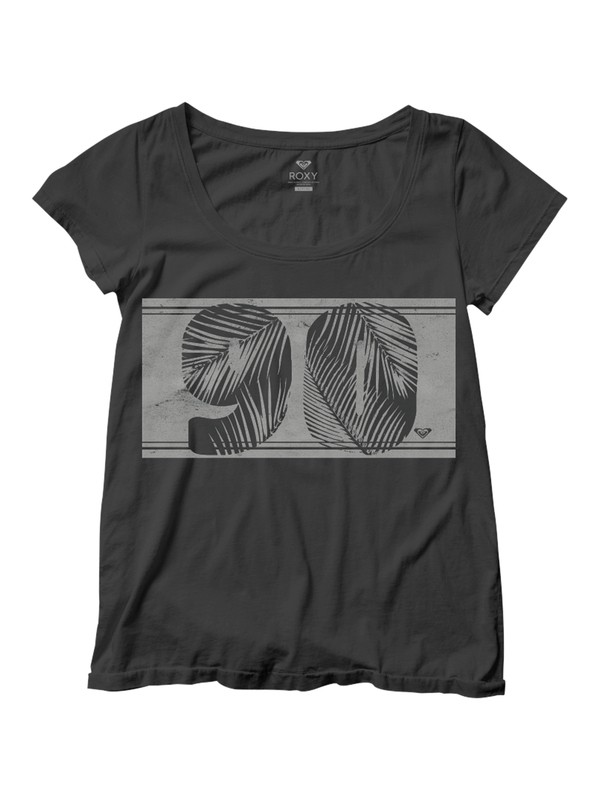 roxy, 90 Comp Scoop Tee, DARK MIDNIGHT (kry0) 0 90 Comp Scoop Tee ARJZT04117 Roxy