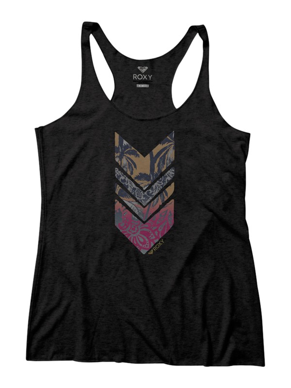 roxy, Tahitian Moon Tank, PIRATE BLACK (kte0) 0 Tahitian Moon Tank ARJZT04120 Roxy