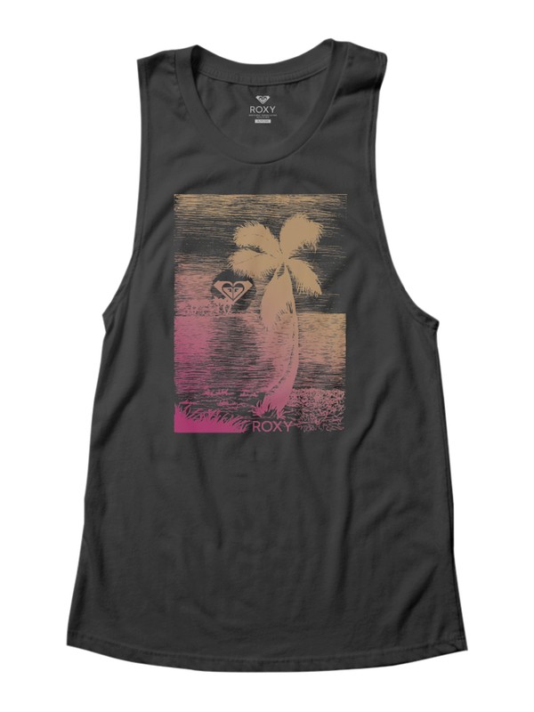 roxy, Sunset Paradise Muscle Tank, DARK MIDNIGHT (kry0) 0 Sunset Paradise Muscle Tank ARJZT04122 Roxy