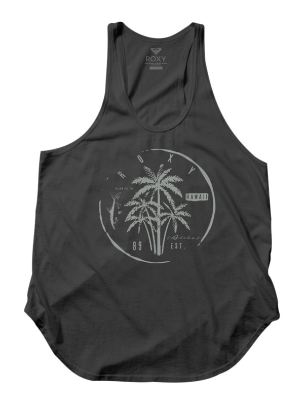 roxy, ROXY Stamp Tank, DARK MIDNIGHT (kry0) 0 ROXY Stamp Tank ARJZT04125 Roxy
