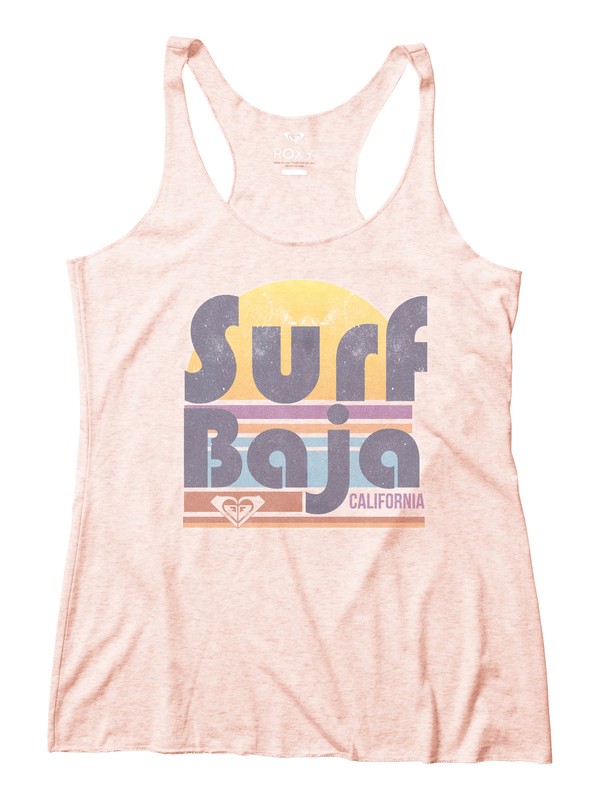 roxy, Surf Baja Racerback Tank, CHINTZ ROSE (mdy0) 0 Surf Baja Racerback Tank ARJZT04152 Roxy