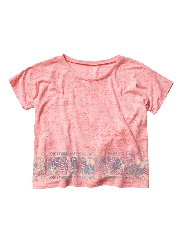 roxy, Cabana Stripe Crop Tee, SHELL PINK (mhg0) 0 Cabana Stripe Crop Tee ARJZT04311 Roxy