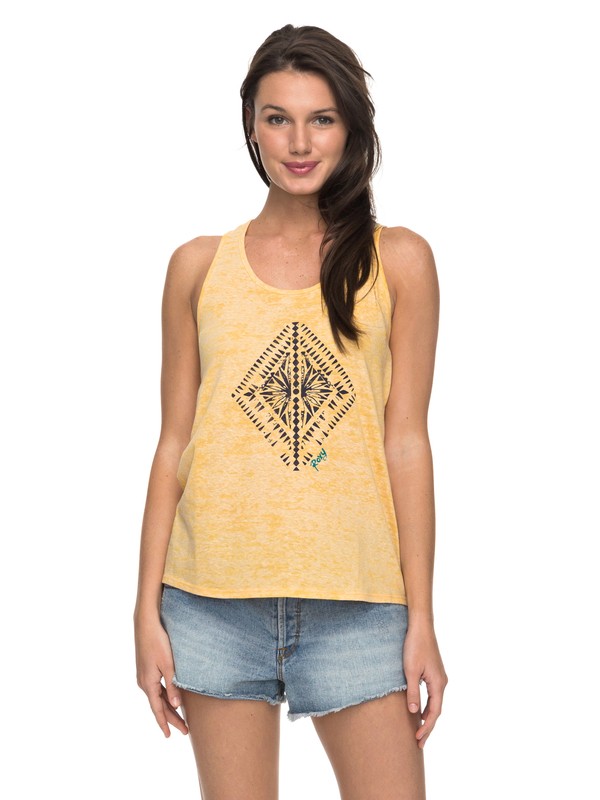 DIAMOND LIFE TWIST TANK ARJZT04350 0 Diamond Life Twist Tank Top ARJZT04350 Roxy