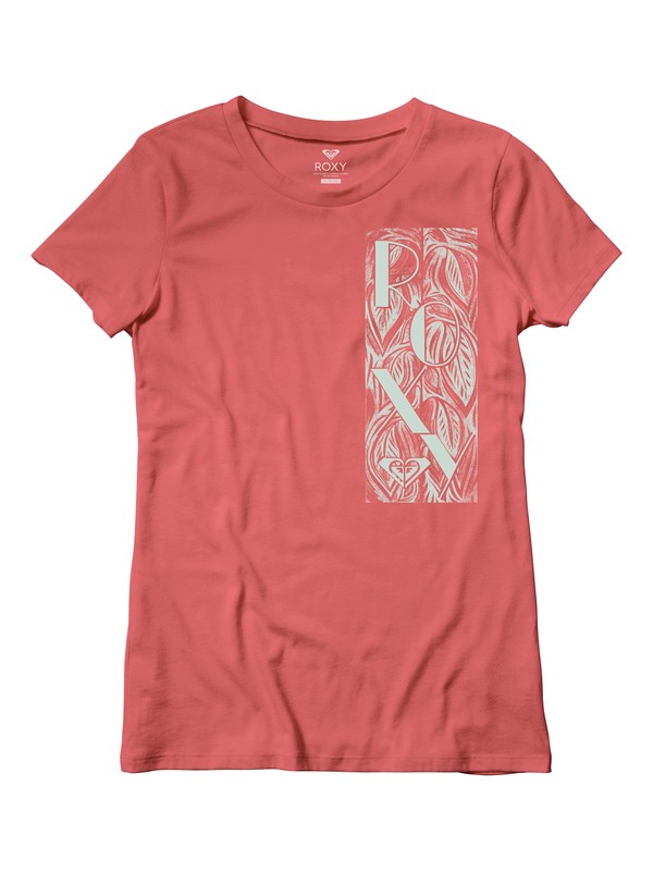 roxy, Heart Explorer Tee, SPICED CORAL (mlh0) 0 Heart Explorer Tee ARJZT04564 Roxy