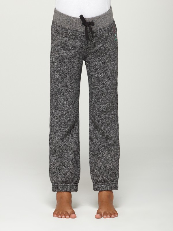 roxy, Girls 7-14 Tell Me Sweatpants, TRUE BLACK (kvj0) 0 Girls 7-14 Tell Me Sweatpants ARLFB00005 Roxy