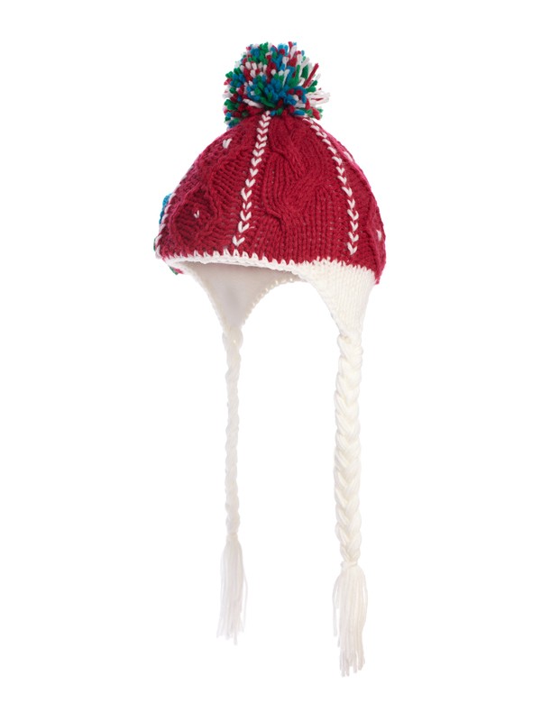 roxy, Girls 2-6 Snowcone Beanie, BRIGHT ROSE (mpb0) 0 Girls 2-6 Snowcone Beanie ARLHA00000 Roxy
