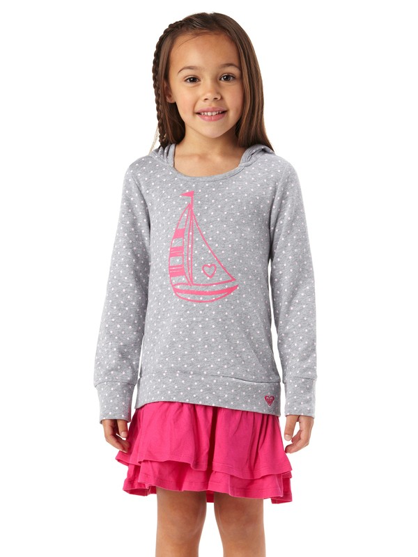 roxy, Girls 2-6 West Port Dress, HERITAGE HEATHER DOT (sgr6) 0 Girls 2-6 West Port Dress ARLKD00026 Roxy