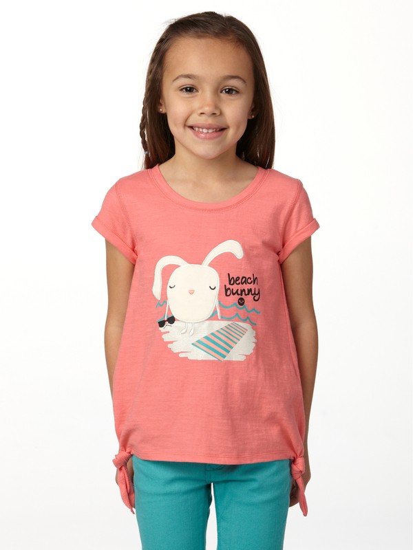roxy, Girls 2-6 Bloomfield Top, GLOW PINK (mkl0) 0 Girls 2-6 Bloomfield Top ARLKT00030 Roxy