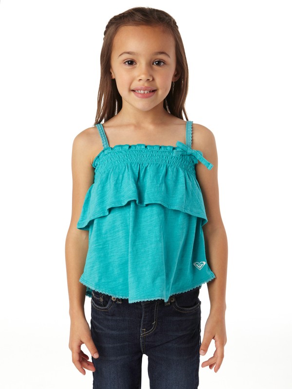 roxy, Girls 2-6 Western Sun Tank, BALTIC BLUE (blk0) 0 Girls 2-6 Western Sun Tank ARLKT00035 Roxy