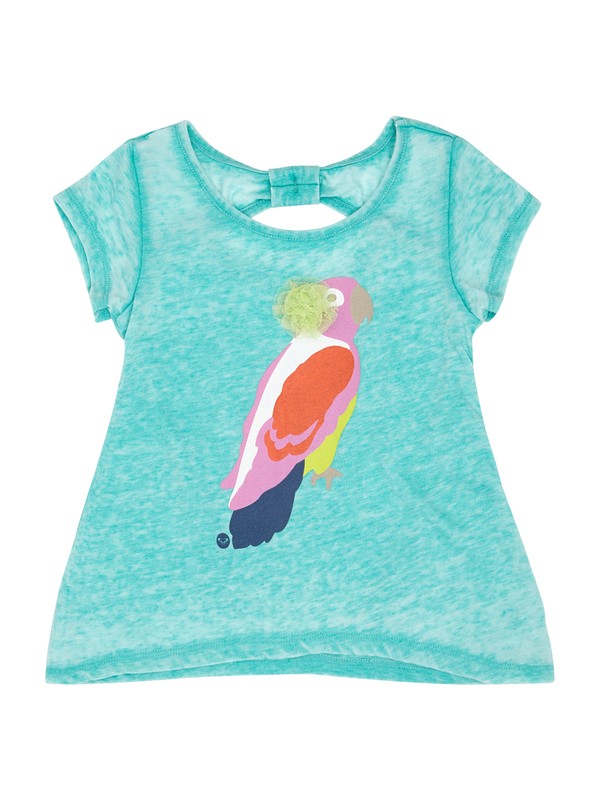 roxy, Girls 2-6 Warm Day Top, SPECTRA GREEN BURN OUT DOT (gnq6) 0 Girls 2-6 Warm Day Top ARLKT00041 Roxy