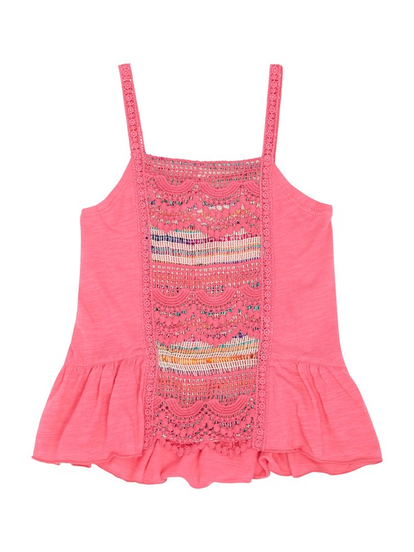 roxy, Girls 2-6 Creekside Tank, SW FANDANGO PINK (mna0) 0 Girls 2-6 Creekside Tank ARLKT00042 Roxy