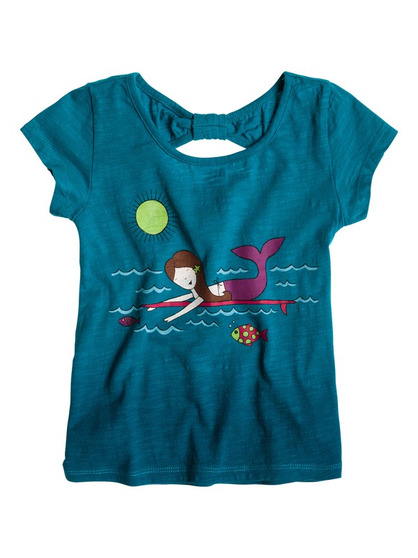 roxy, Girls 2-6 Better Things Top, COAST MOROCCAN BLUE DIP DYE (brw6) 0 Girls 2-6 Better Things Top ARLKT03004 Roxy