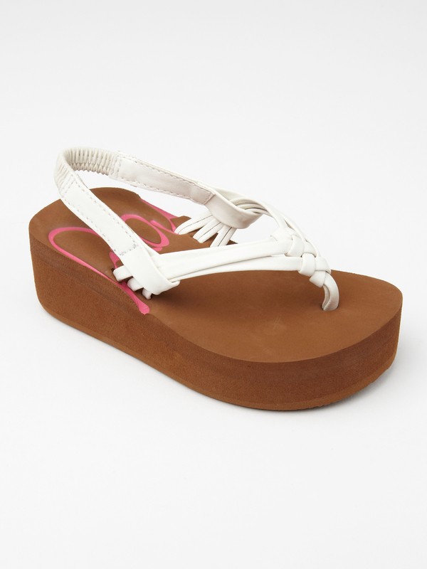 roxy, Girls 2-6 Palmilla Sandals, WHITE (wht) 0 Girls 2-6 Palmilla Sandals ARLL200005 Roxy