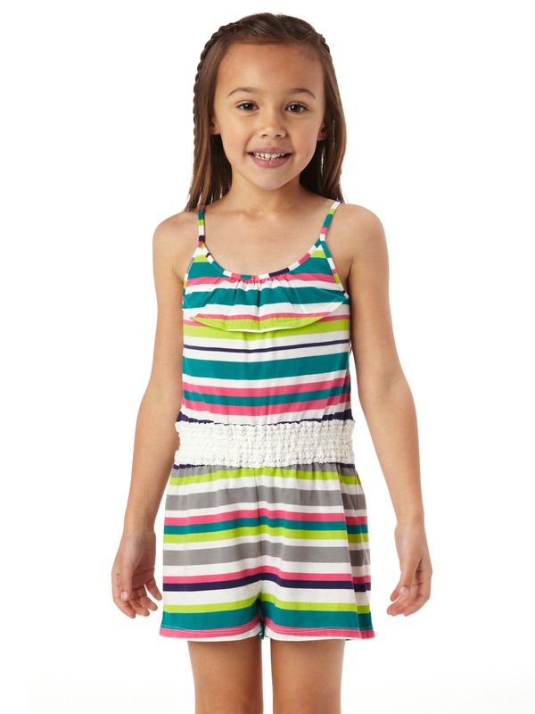roxy, Girls 2-6 Creekside Dress, SEA WATER MULTI STRIPE (grl3) 0 Girls 2-6 Creekside Dress ARLNS00008 Roxy