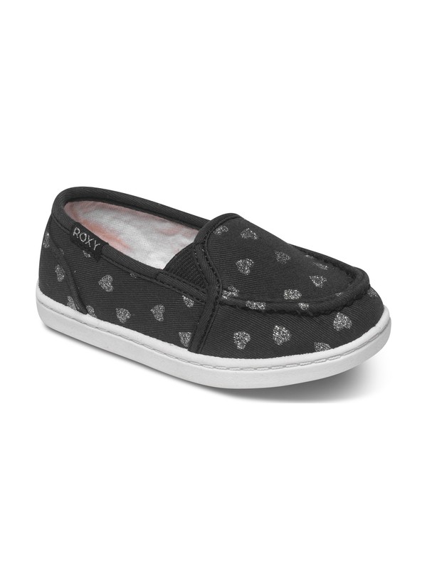roxy, Girls 2-6 Lido Slip-On Shoes, BLACK/WHITE FADE (bwf) 0 Girls 2-6 Lido Slip-On Shoes ARLS600022 Roxy