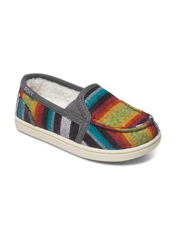 roxy, Girls 2-6 Lido Wool Slip-On Shoes, MULTI (mlt) 0 Girls 2-6 Lido Wool Slip-On Shoes ARLS600025 Roxy