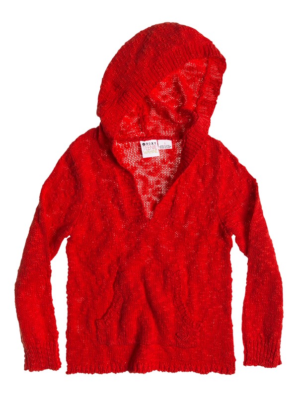 roxy, Girls 2-6 Warm Heart Hoodie, HOT CORAL (mkz0) 0 Girls 2-6 Warm Heart Hoodie ARLSW03005 Roxy