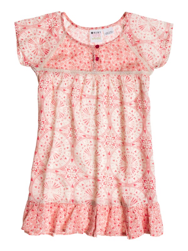 roxy, Girls 2-6 Make A Mark Dress, MANDALA CALYPSO CORAL PRINT (mkl6) 0 Girls 2-6 Make A Mark Dress ARLWD03000 Roxy