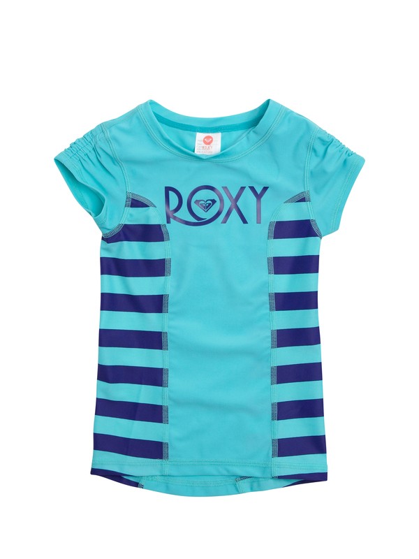 roxy, Girls 2-6 Doll Face Roxy Escape Rashguard, DBLUE ROXYESCAPE (pqs4) 0 Girls 2-6 Doll Face Roxy Escape Rashguard ARLWR00004 Roxy