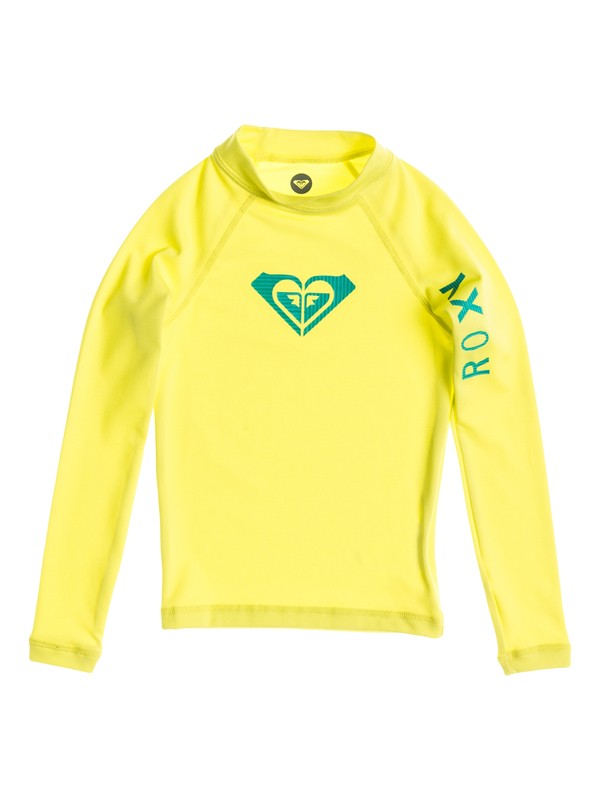 Girls 2 6 Roxy Love Long Sleeve Rashguard 888701040910 Roxy