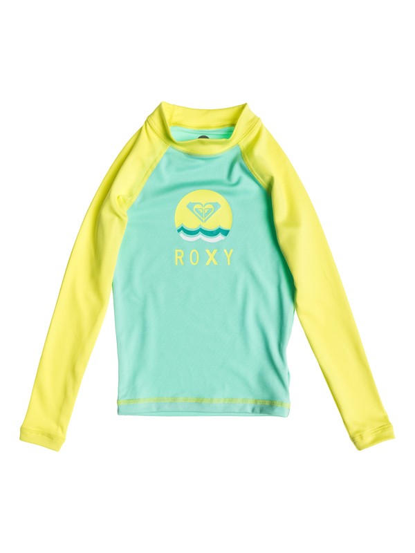 roxy, Sail Away - Long Sleeve Rash Vest, SEA FOAM/LIMEADE (xggg) 0 Sail Away - Long Sleeve Rash Vest ARLWR03018 Roxy