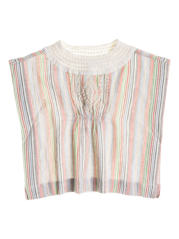 Geo Fizz - Poncho Style Top ARLWT03006 0 Geo Fizz ARLWT03006 Roxy