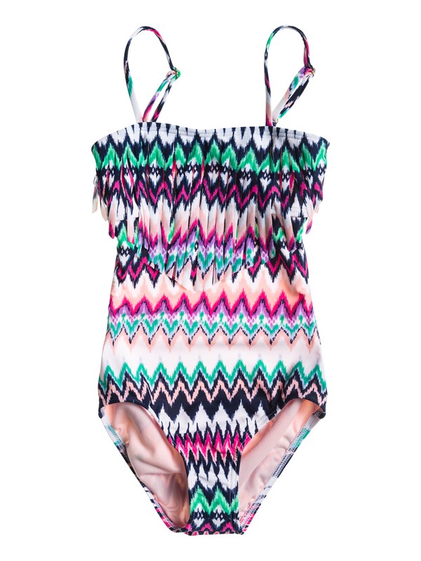 roxy, Girls 2-6 Fringe Monokini One Piece, DREAM CATCHER PARADISE PINK (mlg6) 0 Girls 2-6 Fringe Monokini One Piece ARLX103001 Roxy