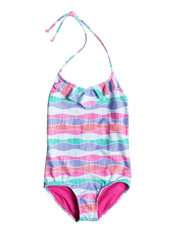 Ruffle - Halter Neck One-Piece Swimsuit ARLX103009 0 Ruffle - Halter One-Piece Swimsuit ARLX103009 Roxy