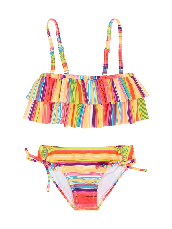 roxy, Girls 2-6 Sundown Ruffle Bandeau Set, FPNK SUNDOWN (mna4) 0 Girls 2-6 Sundown Ruffle Bandeau Set ARLX200022 Roxy