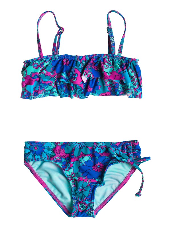 roxy, Girls 2-6 Beach Bound Ruffle Tank Set, BEACH BABE WATER FLORAL (bhf6) 0 Girls 2-6 Beach Bound Ruffle Tank Set ARLX203002 Roxy