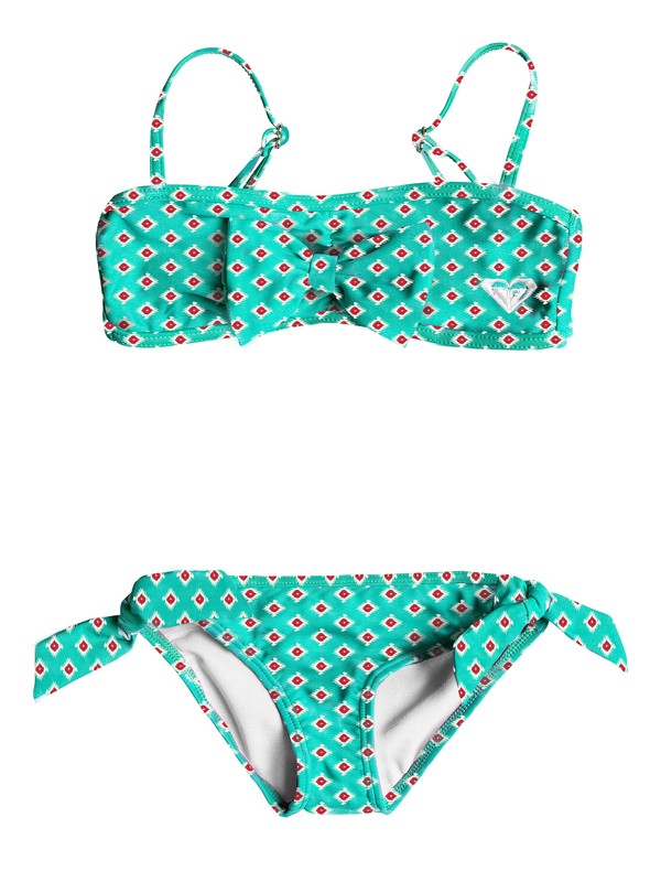 Bow & Hanky Tie - Bandeau Style Bikini Set ARLX203026 0 Bow & Hanky Tie - Bandeau Style Bikini Set ARLX203026 Roxy