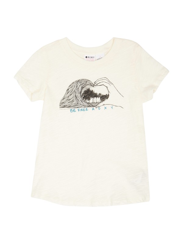 roxy, Girls 2-6 Be Free Tee, SEA SPRAY (wbs0) 0 Girls 2-6 Be Free Tee ARLZT00158 Roxy