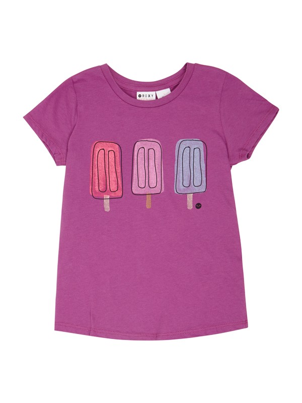 roxy, Girls 2-6 Popsicles Tee, STRIKING PURPLE (pml0) 0 Girls 2-6 Popsicles Tee ARLZT00167 Roxy