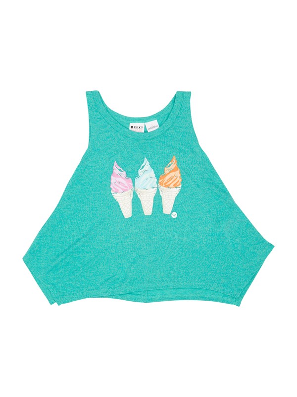 roxy, Girls 2-6 Soft Serve C Tank, SPECTRA GREEN (gnq0) 0 Girls 2-6 Soft Serve C Tank ARLZT00178 Roxy