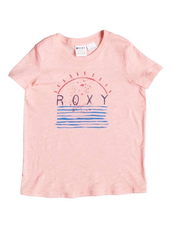roxy, Girls 2-6 Morning Light Tee, CANDY FLOSS (mfe0) 0 Girls 2-6 Morning Light Tee ARLZT03009 Roxy