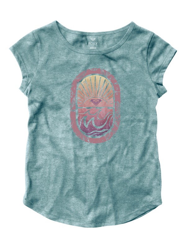roxy, Girls 2-6 Under Water Tee, LATIGO BAY (blr0) 0 Girls 2-6 Under Water Tee ARLZT03113 Roxy