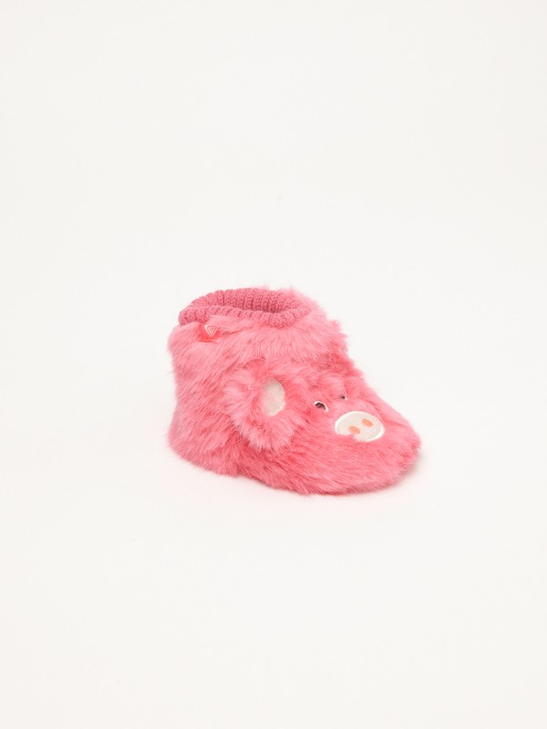 roxy, Baby Beastie Slippers, PINK (pnk) 0 Baby Beastie Slippers ARNS400011 Roxy