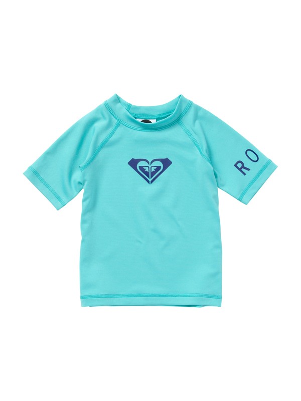 roxy, Whole Hearted Infant SS Rashguard, LIGHT JADE (bjr0) 0 Whole Hearted Infant SS Rashguard ARNWR00000 Roxy