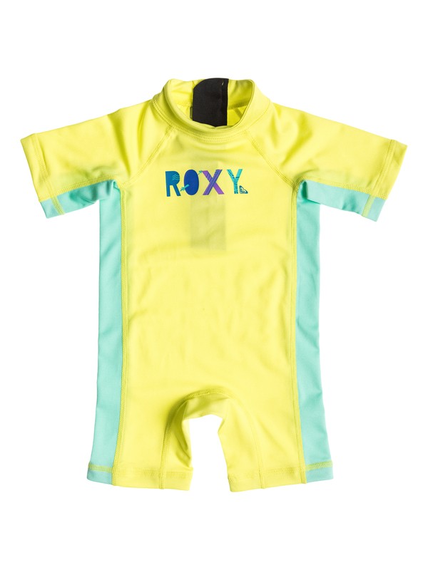 roxy, Baby So Sandy Springsuit, LIMEADE/SEA FOAM (xggg) 0 Baby So Sandy Springsuit ARNWR03004 Roxy