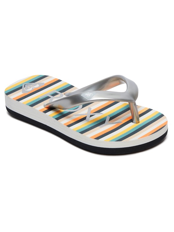 roxy, Bamboo - Sandalen für Kleinkinder, MULTI GREY STRIPE (mgs) 0 Bamboo - Sandalen für Kleinkinder Grau AROL100002 Roxy