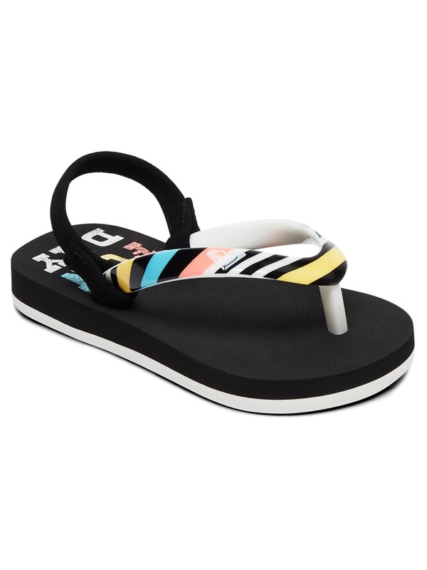 roxy, Sandalias Pebbles, BLACK GRAPHIC (bgp) 0 Sandalias Pebbles Negro AROL100004 Roxy
