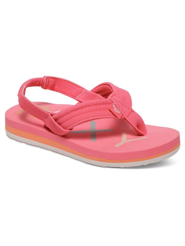 roxy, Vista II - Sandalias con Correa Trasera para Bebés, HOT PINK (hpn) 0 Vista II - Sandalias con Correa Trasera para Bebés Rosa AROL100006 Roxy