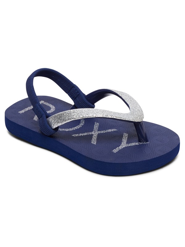 roxy, Viva Glitter - Teenslippers voor Toddlers, COBALT (co2) 0 Viva Glitter - Teenslippers voor Toddlers Green AROL100007 Roxy