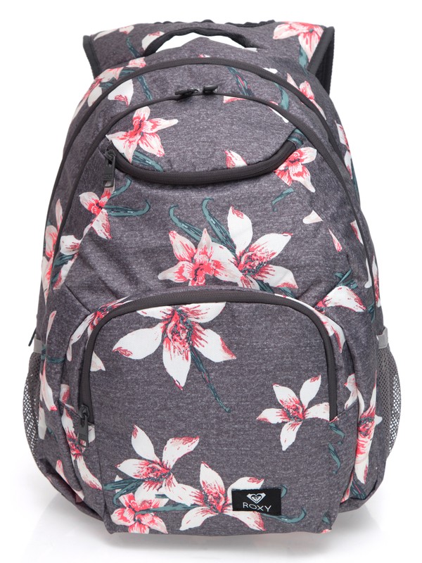 roxy, Mochila Flower Field 24L Roxy, CHARCOAL HEATHER FLOWER FIELD (kpg6) 0 Mochila Flower Field 24L Roxy BR78261759 Roxy