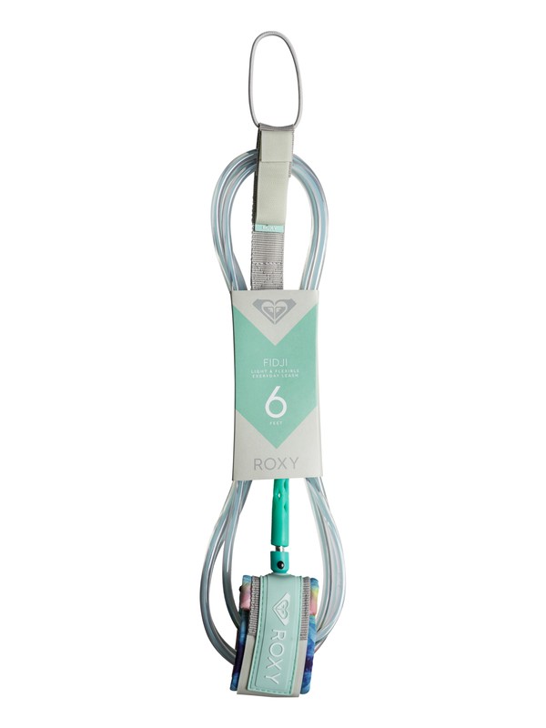 roxy, New Fiji - Surfboard Leash, LIGHT BLUE (bfn0) 0 New Fiji - Surfboard Leash EGLRXLHNFJ Roxy