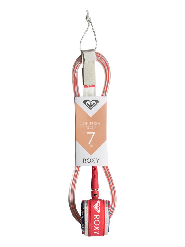 roxy, New Lohifushi Surfboard Leash, POP PINK (mjp0) 0 New Lohifushi Surfboard Leash Pink EGLRXLHNLF Roxy