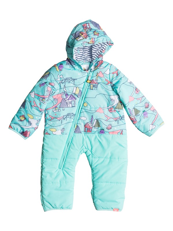 roxy, Rose Little Miss - Mono Para Snow, ARUBA BLUE_LITTLE MISS ALPINE (bfk8) 0 Rose Little Miss - Mono Para Snow Azul ERETS03003 Roxy