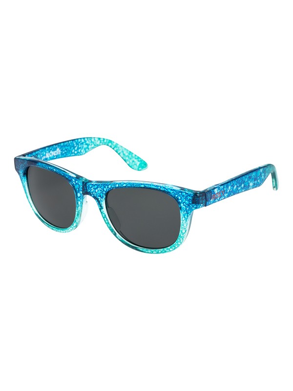 roxy, Little Blondie - Occhiali da sole da Ragazza 3-7, CRYSTAL BLUE SPLATTER/GREY (xbbs) 0 Little Blondie - Occhiali da sole da Ragazza 3-7 Blue ERG6011 Roxy
